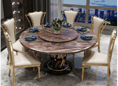 Marble Style Kitchen Modern Dining table Table Tables Dining room Luxury Furniture Design