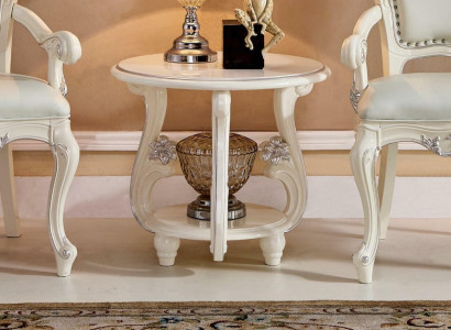 Elegant designer coffee table sofa living room table side table baroque