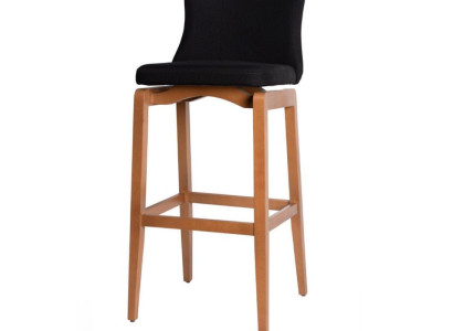 Bar Stool Chairs Design Chair Counter Armchair Bar Fabric Recliner Luxury Upholstery