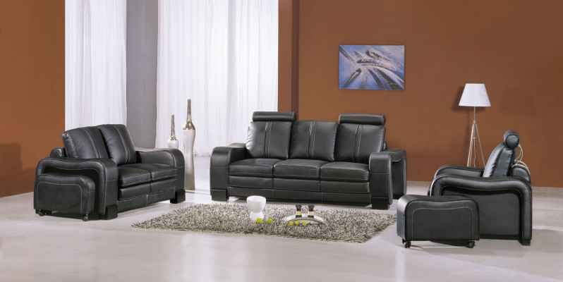 Sofa set Couch 3+2+1 Set Upholstery Leather Sofa Living room Seat Sets