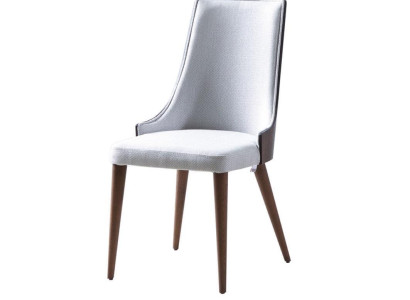 Chair Armchair Modern Design Furniture Luxury Dining room Chairs Kitchen Wood Textile