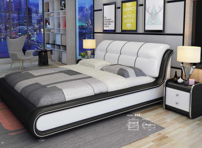 Double Beds Royal Bed Bedroom Luxury Italian Style Furniture 180x200cm