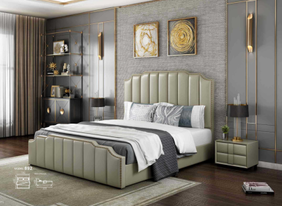 Bedroom Luxury Bed Design Beds 180x200cm Double Hotel Furniture Furnishings