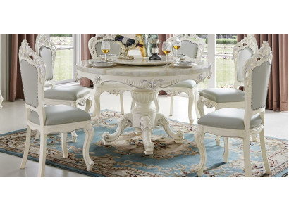 Armchair Design Armchair Leather Upholstery Dining room Wood Leather Gastro Chair Chairs