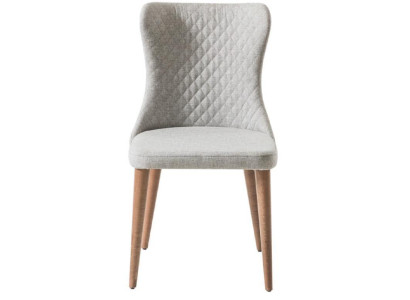 Armchair Dining room Wood Chair Textile Upholstery Chairs Furniture Dining room Armchair new