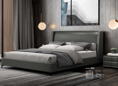 Bed Upholstery Design Luxury Double Hotel Beds Marriage 180x200cm Sleep Room Metal