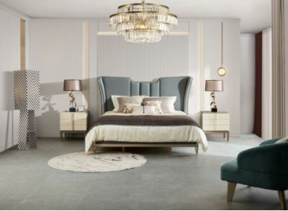 Bed Beds Design Double Hotel Upholstery Marriage 180x200cm Sleep Luxury Solid wood