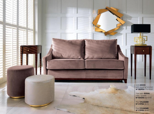 Living room Set Sofa Couch Side table Stool Sofas Couches Furniture Textile 3pcs.