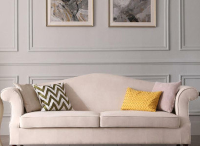 Couch 3 Seater Lounge Fabric Sofa Living landscape Relax Seat Design Sofas Textile