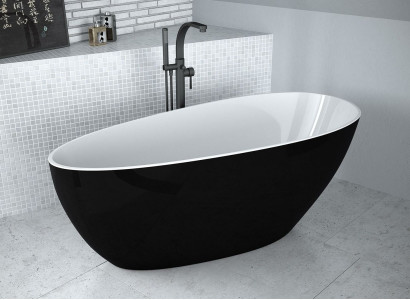 Modern Bathtub Exclusive Freestanding Design Bathtub Bathroom Freestanding Black