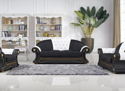 Couch Living landscape Suite Design Modern Sofa 6020 3+2 Seater Sofas