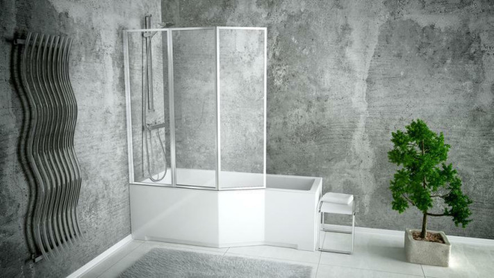 Rectangle Bathtub Bathroom Modern Bathroom Tub Acrylic Shower Screen