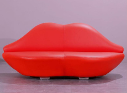 Lips Sofa 2 Seat Upholstery Modern Relax Seat Luxury Furniture Sofas Couch Two-seater