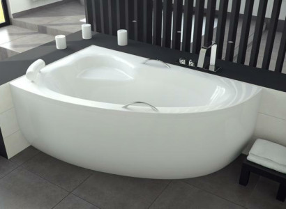 Bathtub XXL corner bathtub corner 150*100 cm acrylic bathtub bath