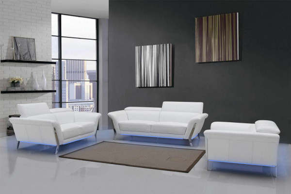 3 Seater (without 2+1) Sofa Couch Upholstery XXL Big Sofas Leather Seat Design