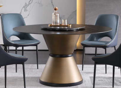 Modern Dining room Living room Kitchen Round Tables Dining table Design Table Round