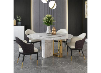 Round Luxury Table Design Tables Round Stone Furniture Dining room Dining tables Modern new