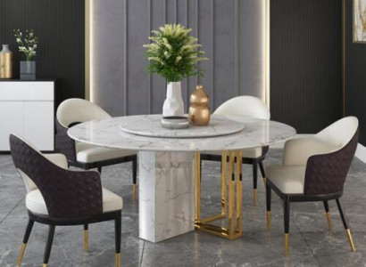 Round Luxury Table Design Tables Round Stone Furniture Dining room Dining tables Modern new