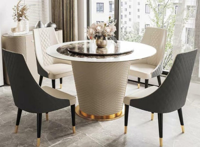 Marble Dining table Modern Dining room Living room Kitchen Tables Design Table Round new