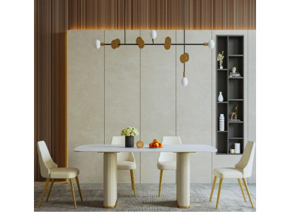 Luxury Table Metal Dining table Mega Design Tables Metal Dining room Furniture Dining table