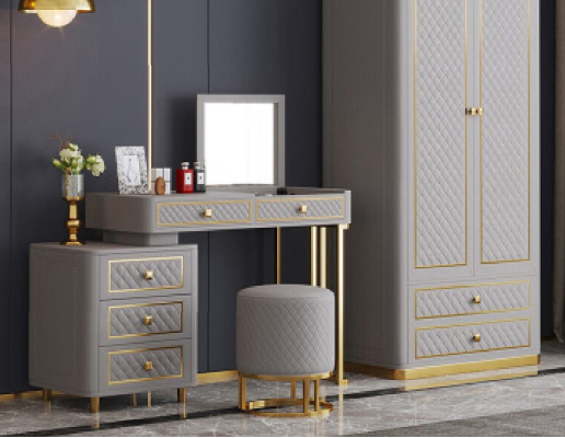 Dressing table Chair Luxury Console Chest of drawers Bedroom Console table