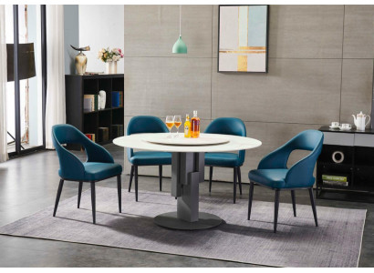 Dining room Furniture Oval Dining table Table Design Tables Luxury Furniture Round new stainless steel