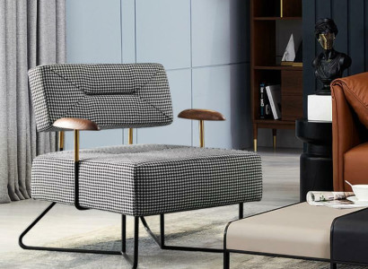 Luxury Seat Relax Armchair Design Couch Sofa Seater Fabric Lounge Club