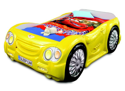 Racing Car Car Bed Mattress Childrens bed Car Bed Decoration Childrens room Beds