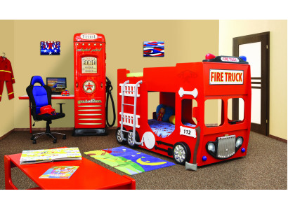 Fire Engine Bunk Bed Bed Loft bed Double bunk bed Bunk bed Childrens bed