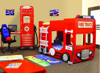 Fire Engine Bunk Bed Bed Loft bed Double bunk bed Bunk bed Childrens bed
