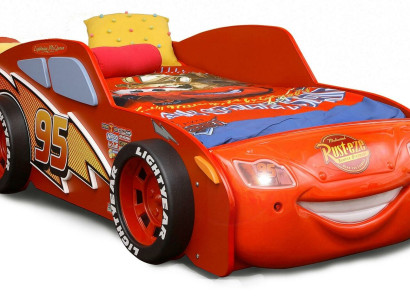 Racing Car Car Bed with Mattress Childrens bed in red car bed McQueen