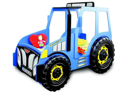 Bauer Farmer Truck Children Childrens bed Youth Bed Tractor Blue new Beds