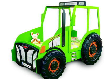 Bauer Farmer Truck Children Childrens bed Youth Bed Tractor Green new Beds