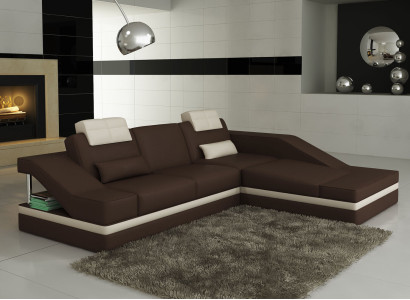 Modern Leather Sofa Corner sofa L-shape Couch Upholstery Seat Corner Sofa Couches