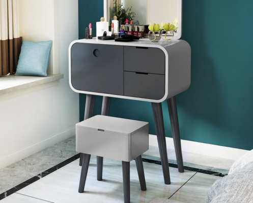 Consoles Table Dressing table Make-up Tables Console Bedroom Secretary Metal