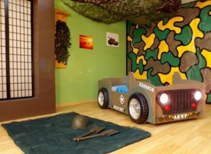 Childrens bed youth bed Bed Beds Jeep Car Vehicle Bed + Mattress new