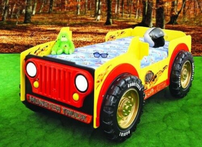 Childrens bed Childrens bed JEEP ABS Bed Beds Car Youth Bed Vehicle Mattress new