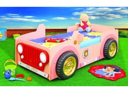 Childrens bed Bed Beds Youth Bed Girls Girly Jeep Car Bed for Girls new