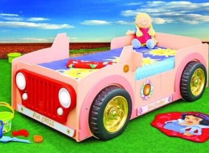 Childrens bed Bed Beds Youth Bed Girls Girly Jeep Car Bed for Girls new