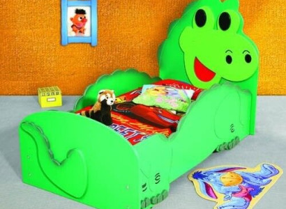 Childrens bed youth bed Bed Beds with Mattress with animal motif sleeping bed Dino