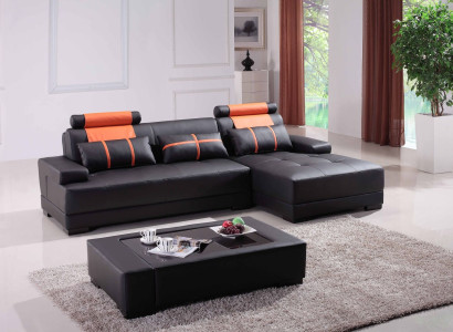 Designer Upholstery Leather Sofa Couch L-shape Modern Sofa Sofas Couches