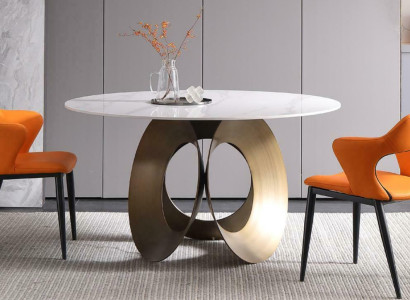 Dining table Dining room Modern stainless steel Living room Kitchen Tables Design Table Metal
