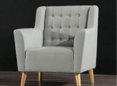 Designer Armchair Club Lounge Leaning Chair Upholstery Sofa 1 Seater TV