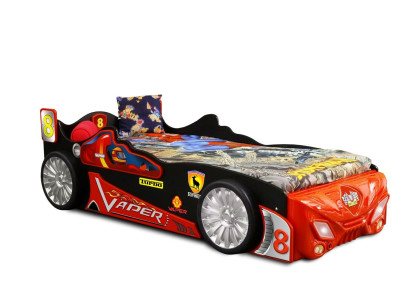 Noble Designer Childrens bed Racing Car Sleep Beds Children Furniture Bed + Mattress