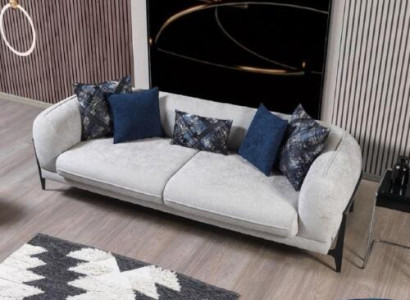 Sofa Couch Upholstery Three Seater Gray Couches Furniture Modern Design 3 Seater Sofas new