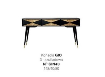 Luxury Console table Table Console Chest of drawers Side table Wood Modern Gold Design
