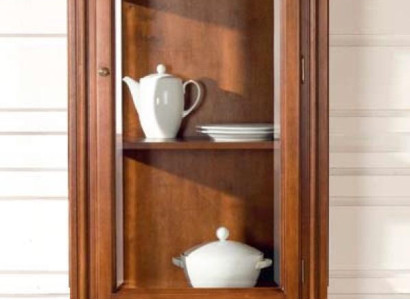 Display case Cabinets Showcases Wardrobe Wood Furniture Living room Classic Baroque Brown