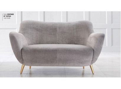 Two-seater Sofa 2 Seater Sofas Fabric Living room Polyester Modern Gray Luxury new