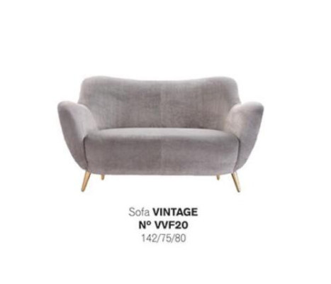 Two-seater Sofa 2 Seater Sofas Fabric Living room Polyester Modern Gray Luxury new