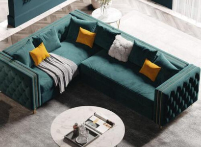 Corner sofa L-shape corner upholstered sofa couch sofas fabric chesterfield furniture